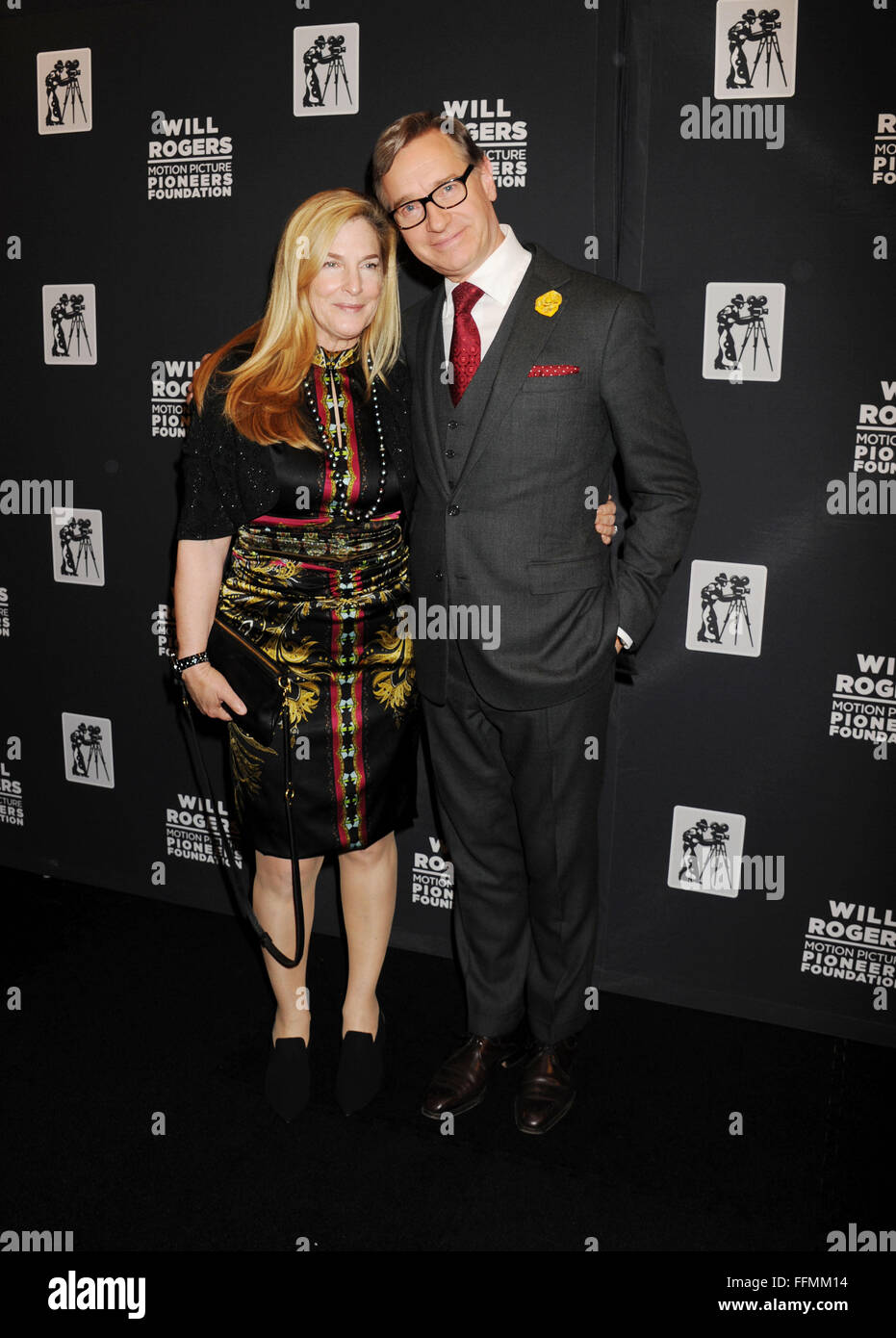 Director Paul Feig Wife Laurie High Resolution Stock Photography and