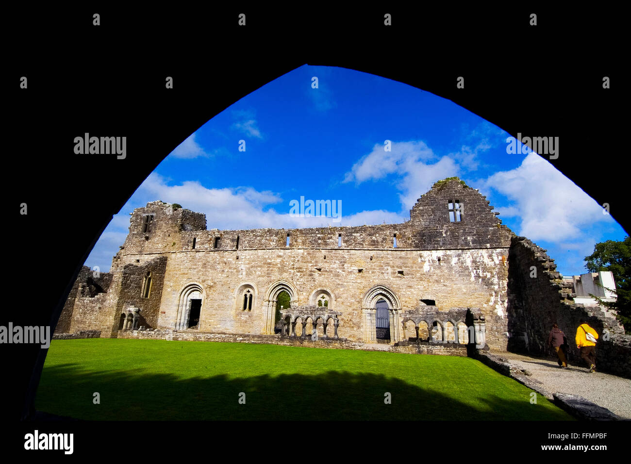Cong Abbey, Co. Mayo Ireland Stock Photo