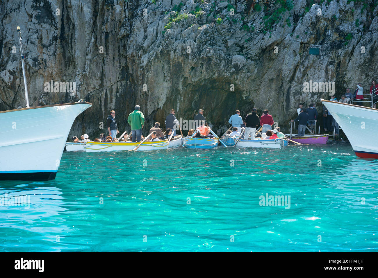 Blue grotto boat High Resolution Stock Photography and Images - Alamy