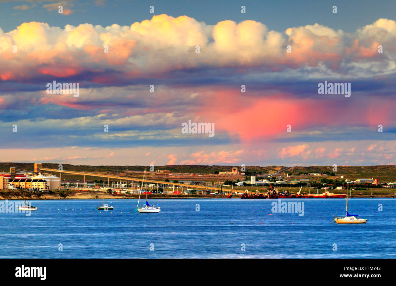 Puerto Madryn coast. Chubut, Argentina. Stock Photo