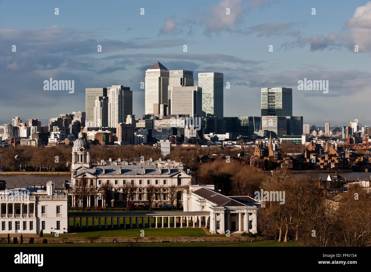 Canary Wharf Financial Centre London England Stock Photo - Alamy