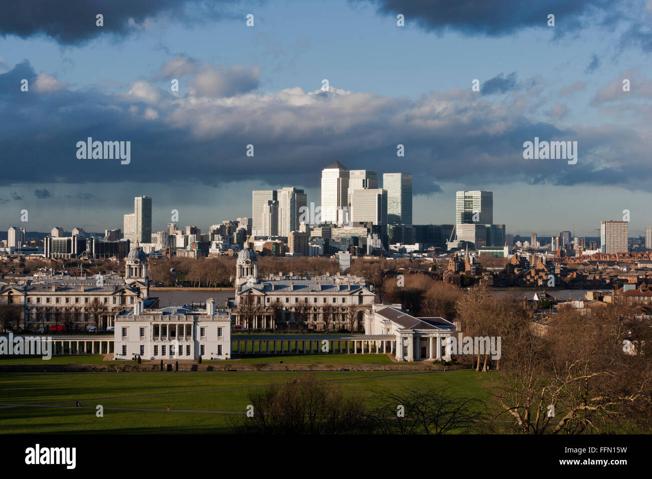 Canary Wharf Financial Centre London England Stock Photo - Alamy