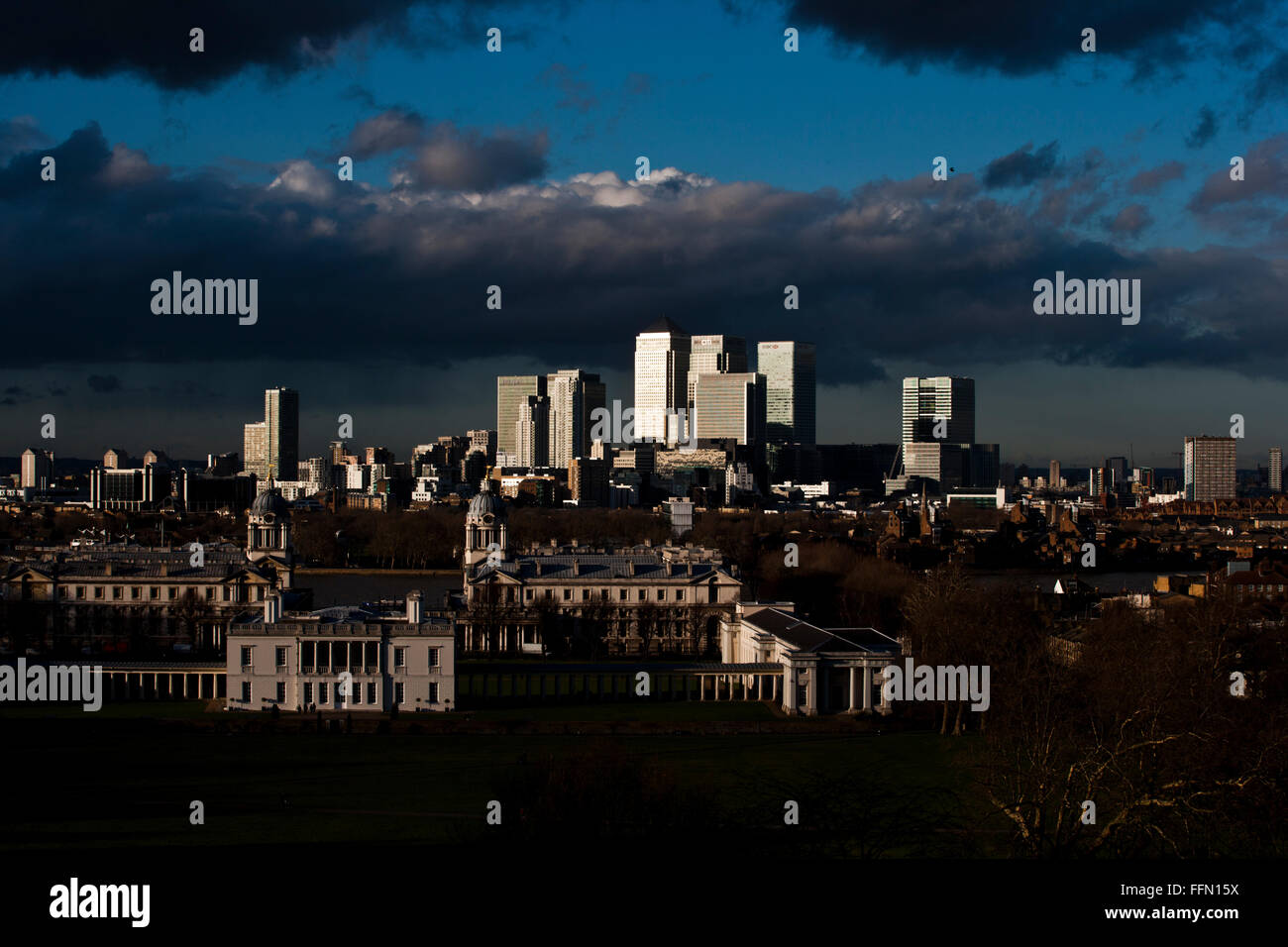 Canary Wharf Financial Centre London England Stock Photo - Alamy