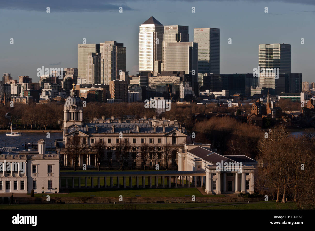 Canary Wharf Financial Centre London England Stock Photo - Alamy