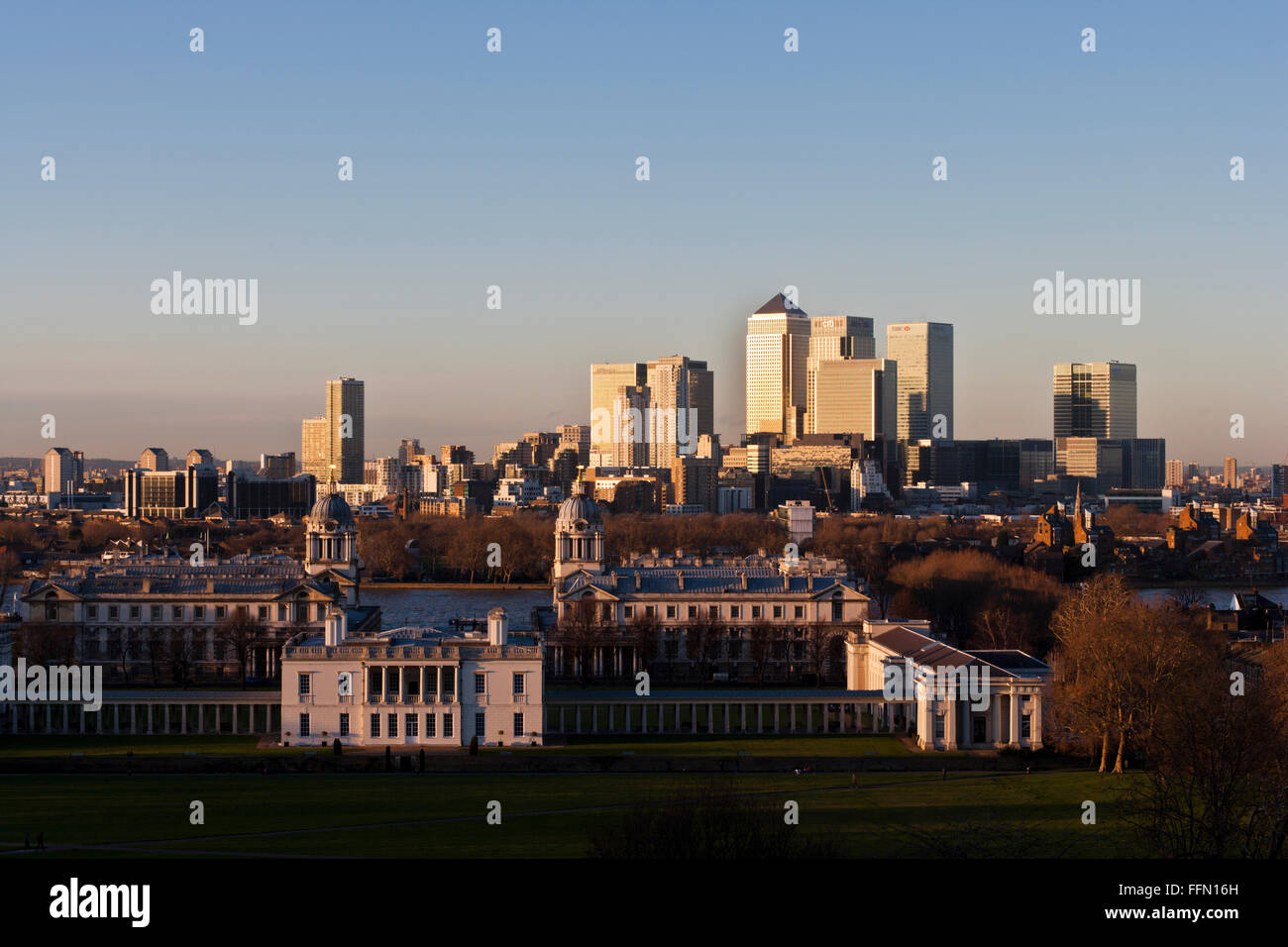 Canary Wharf Financial Centre London England Stock Photo - Alamy