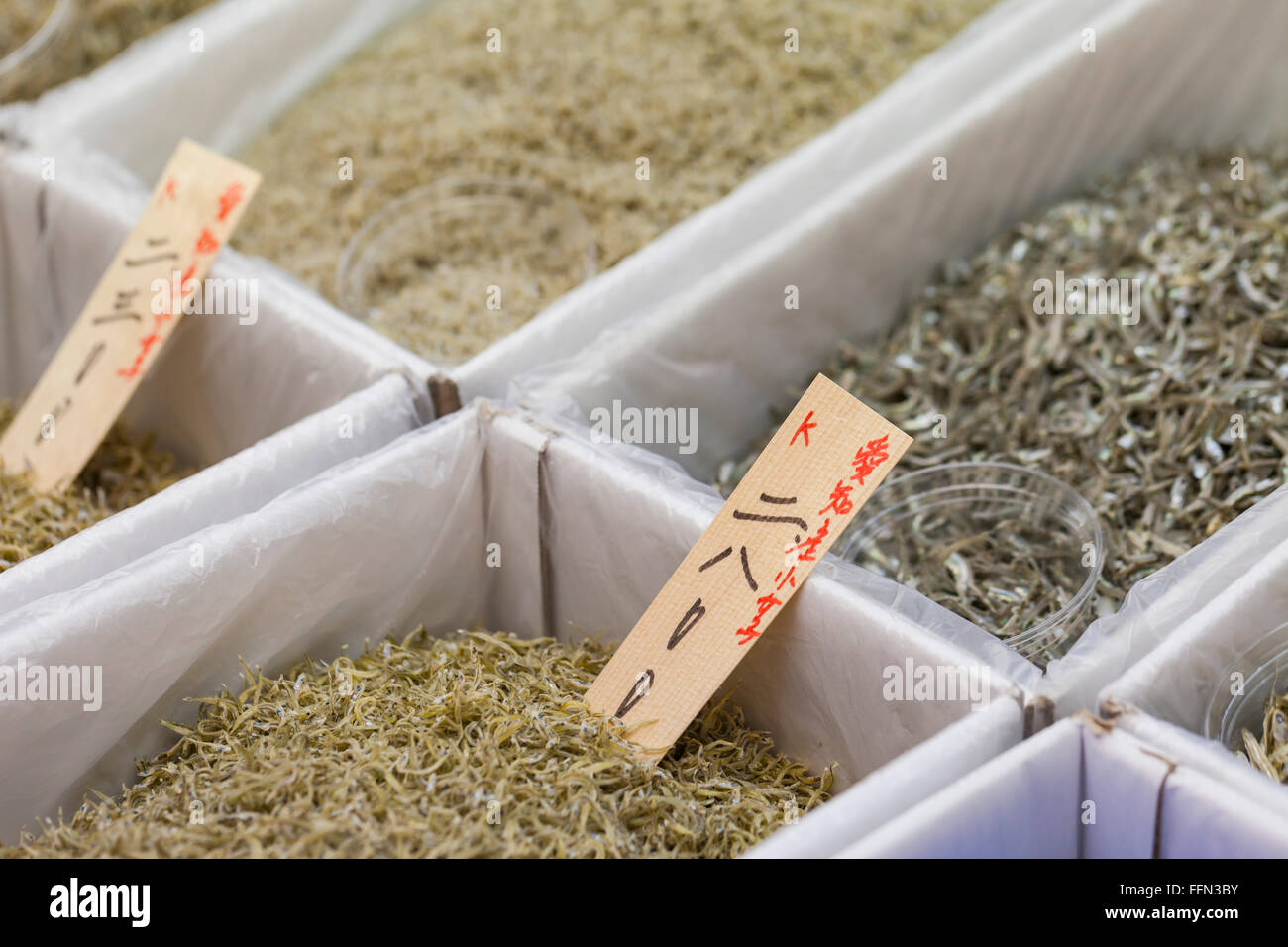 Sale of Japanese traditional products Stock Photo Alamy