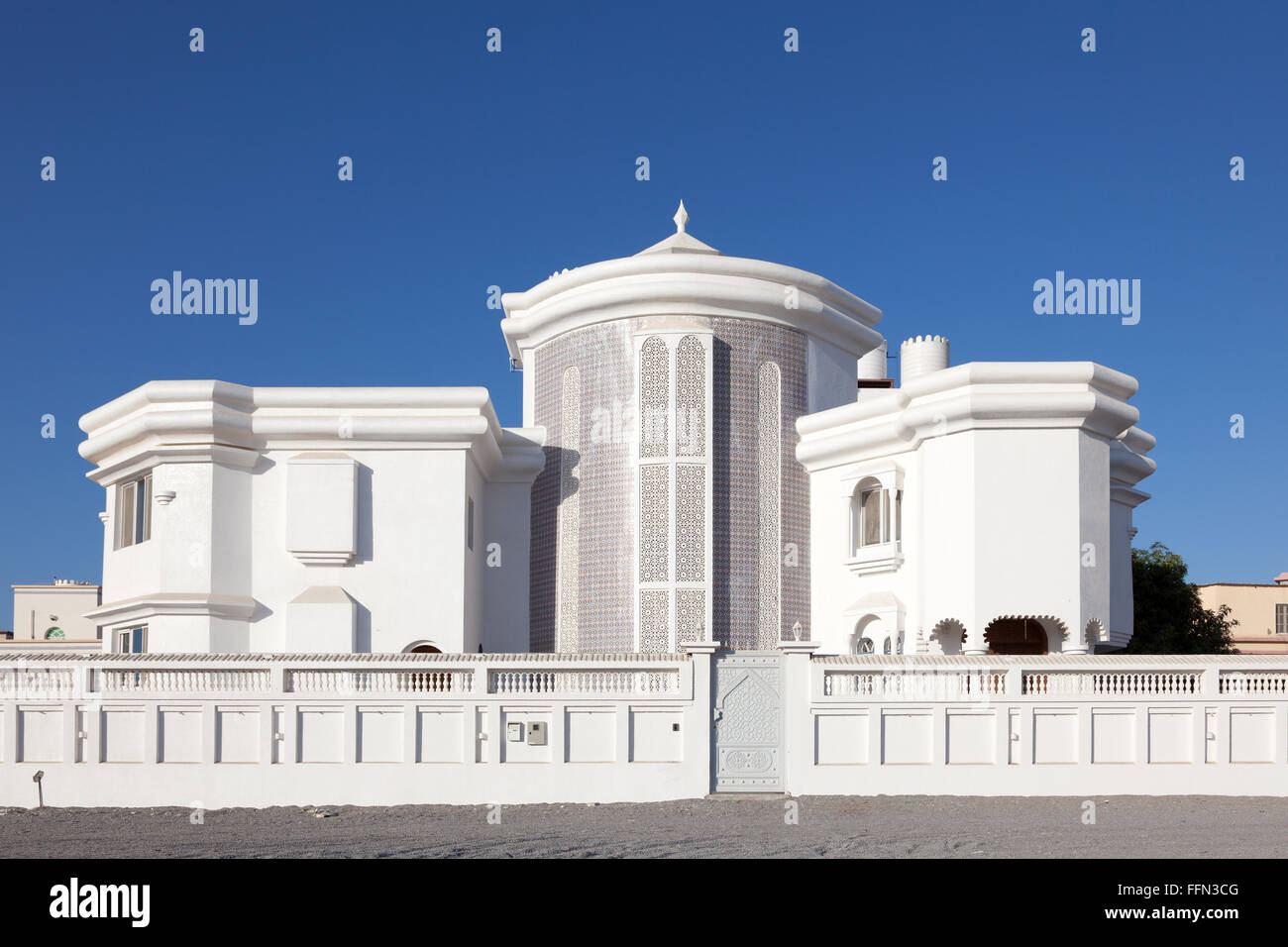 Residential house in Oman Stock Photo Alamy