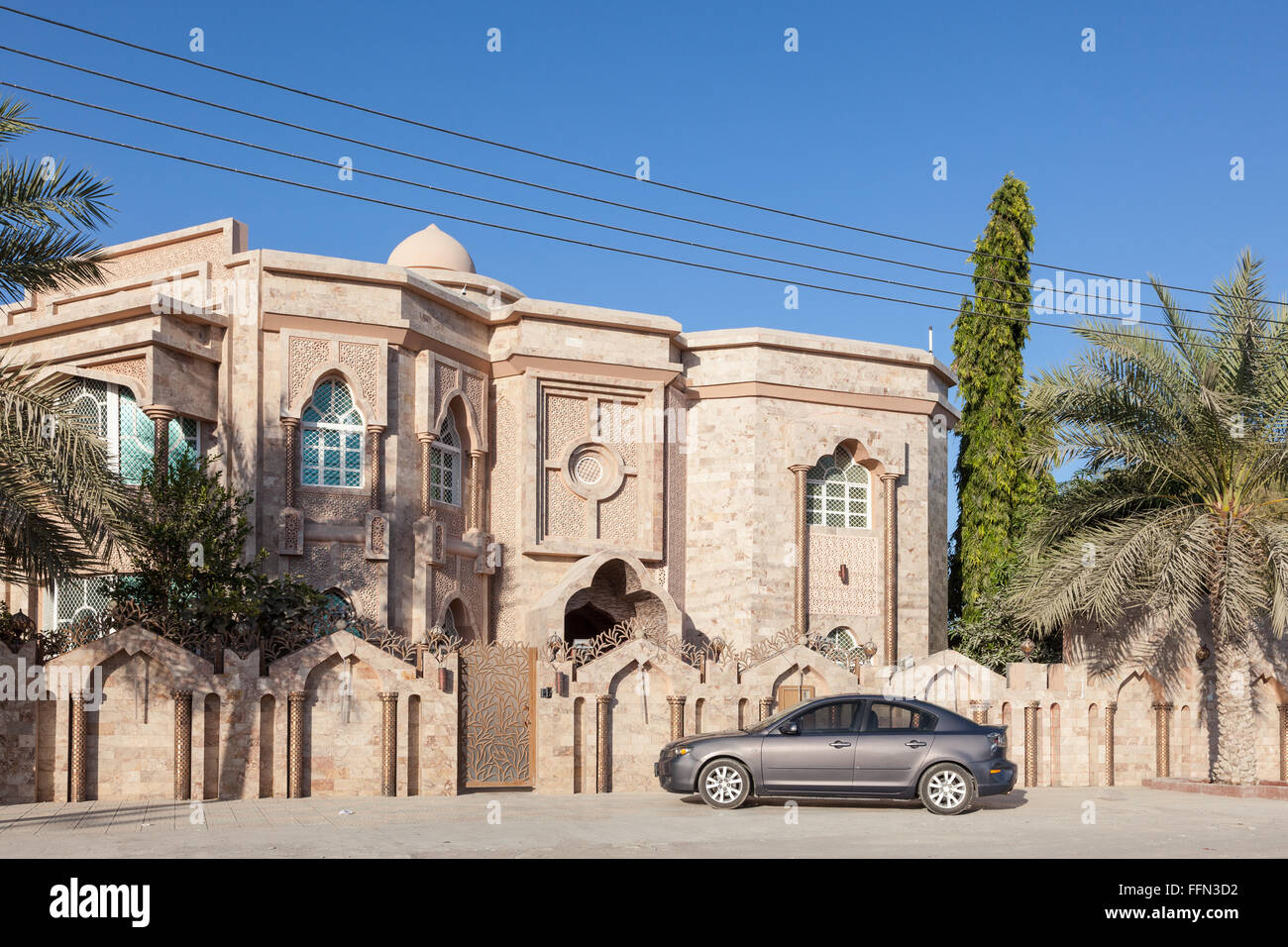 Residential house in Oman Stock Photo Alamy