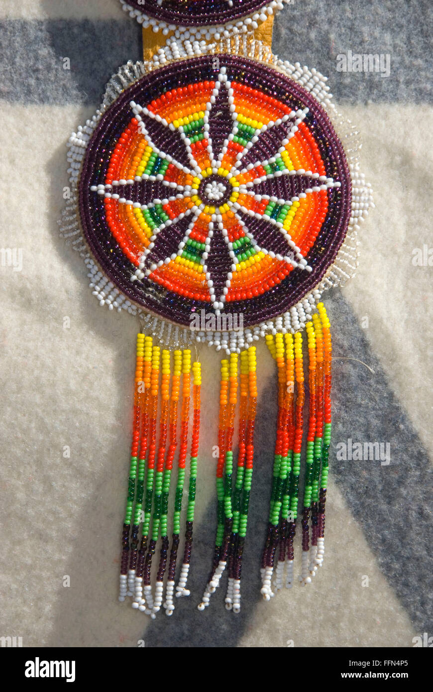 Beadwork native hi-res stock photography and images - Alamy