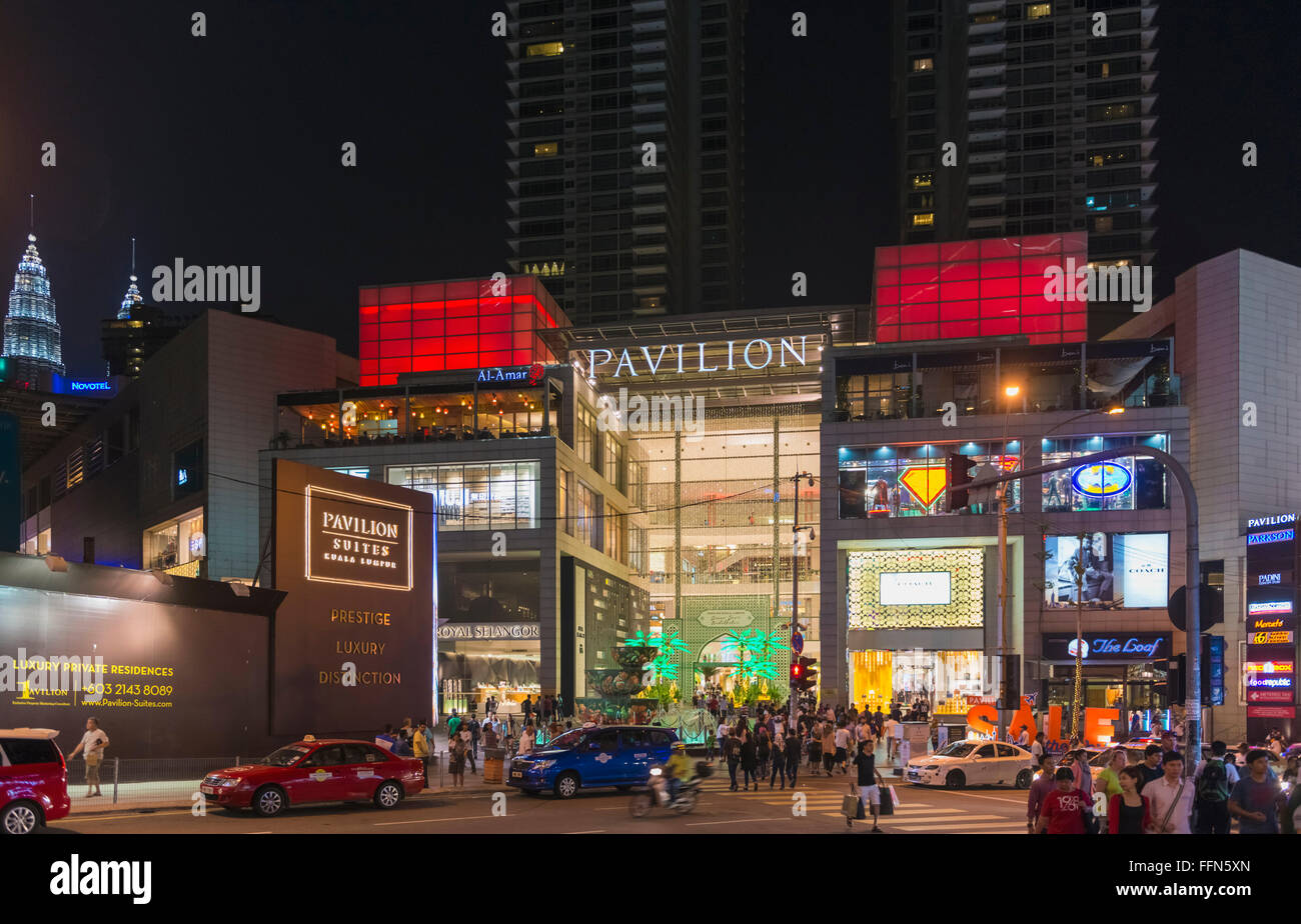 Pavilion Shopping Centre, Kuala Lumpur, Malaysia Stock Photo