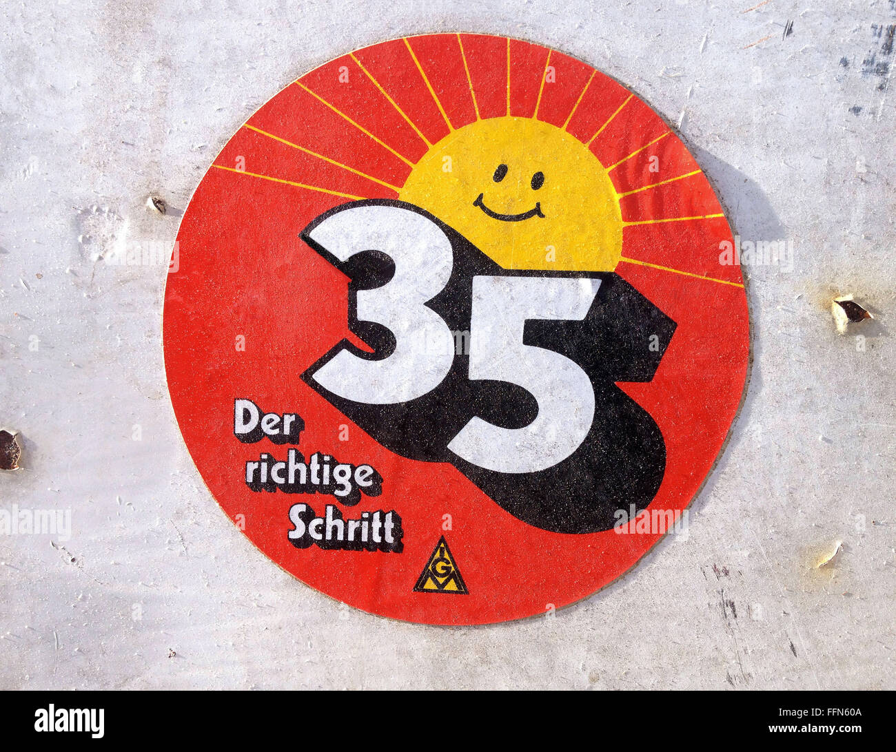 Workers rights sticker hi-res stock photography and images - Alamy