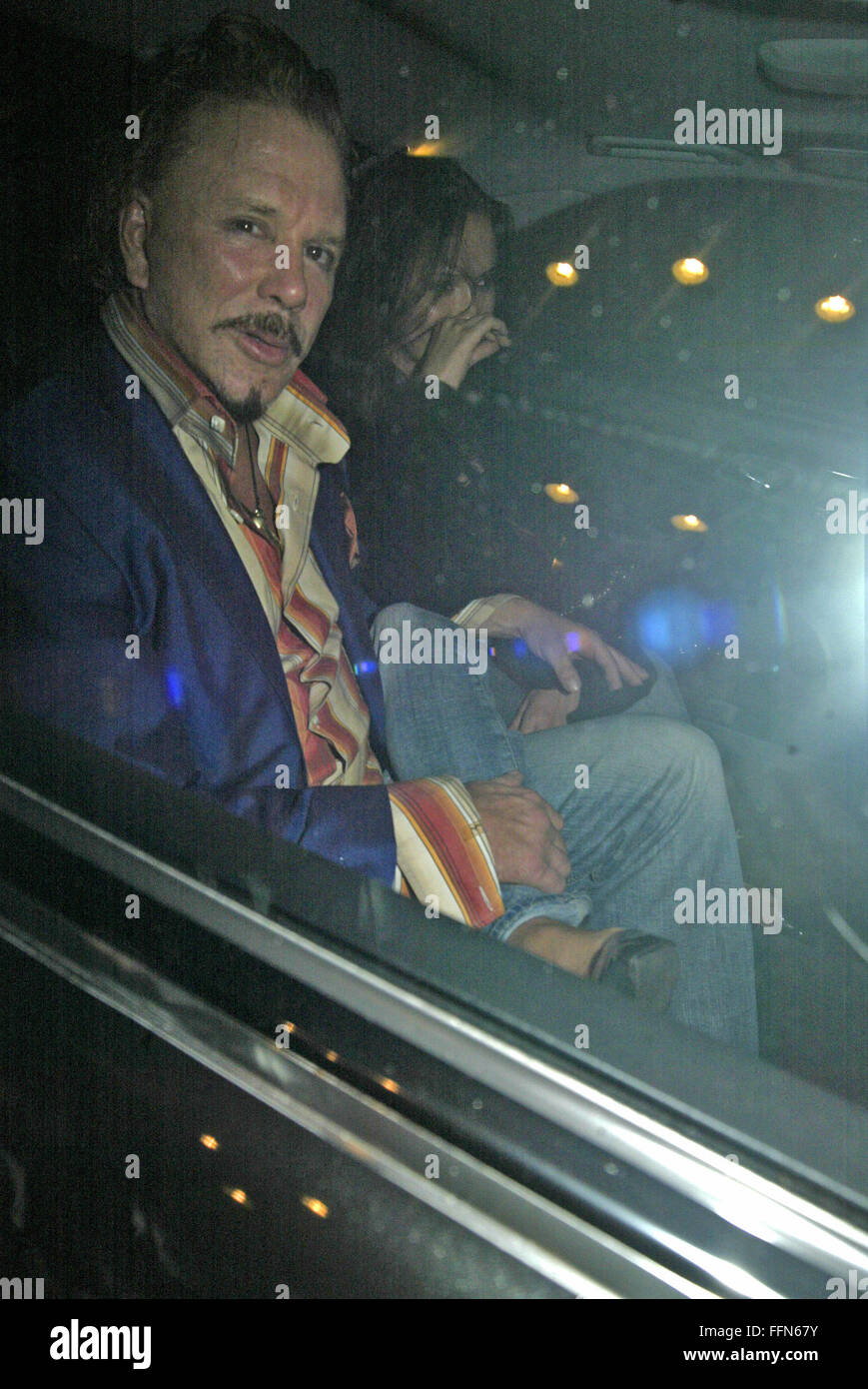 Mickey Rourke night out in London 5 photos (credit image©Jack Ludlam ...