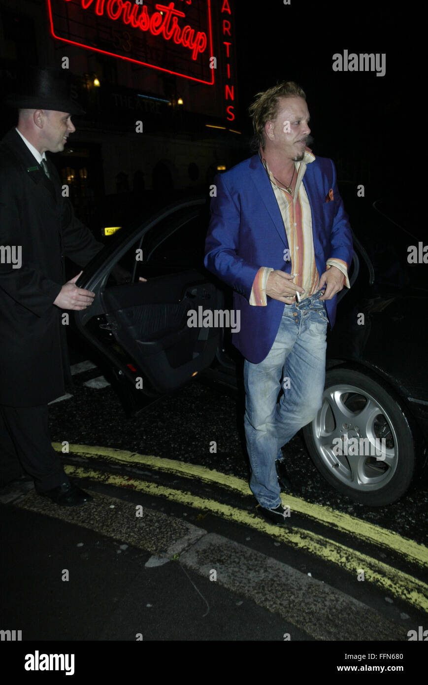 Mickey Rourke night out in London 5 photos (credit image©Jack Ludlam ...