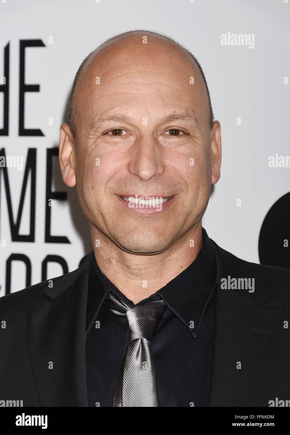 Composer Inon Zur arrives at The Game Awards 2015 / Arrivals at Microsoft Theater on December 3, 2015 in Los Angeles, California., Stock Photo