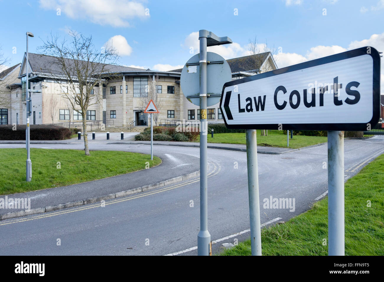 Chippenham, UK, 16th February 2016. As part of a £700 million costcutting exercise the Ministry