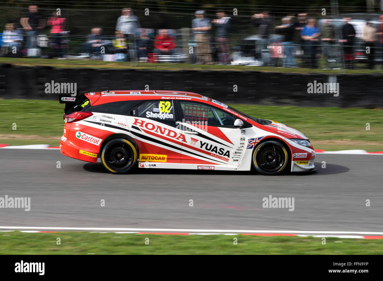 British Touring Car Championship Race March 2014 Stock Photo - Alamy