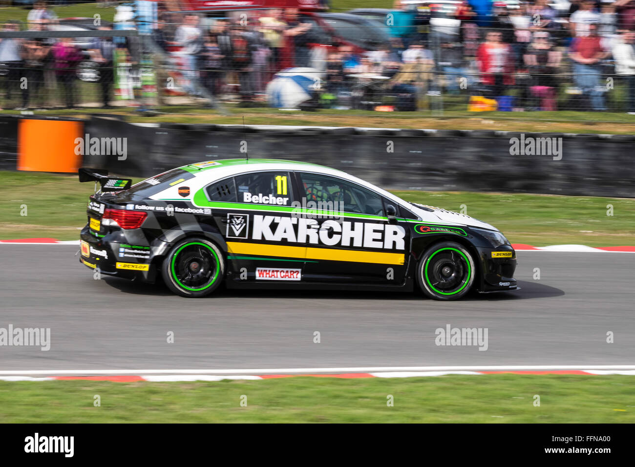British Touring Car Championship Race March 2014 Stock Photo - Alamy