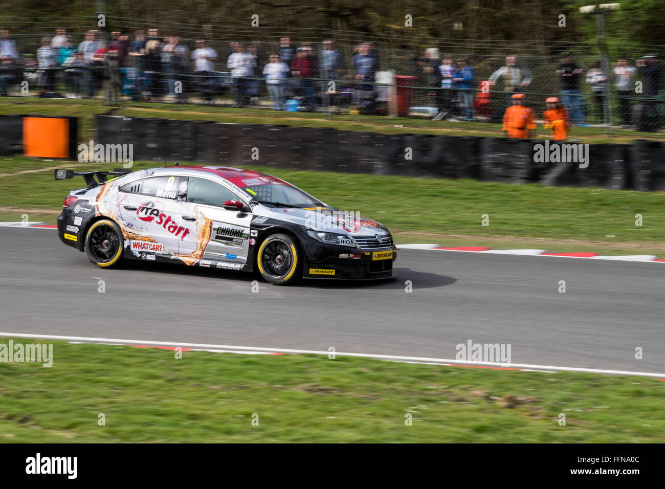 British Touring Car Championship Race March 2014 Stock Photo - Alamy
