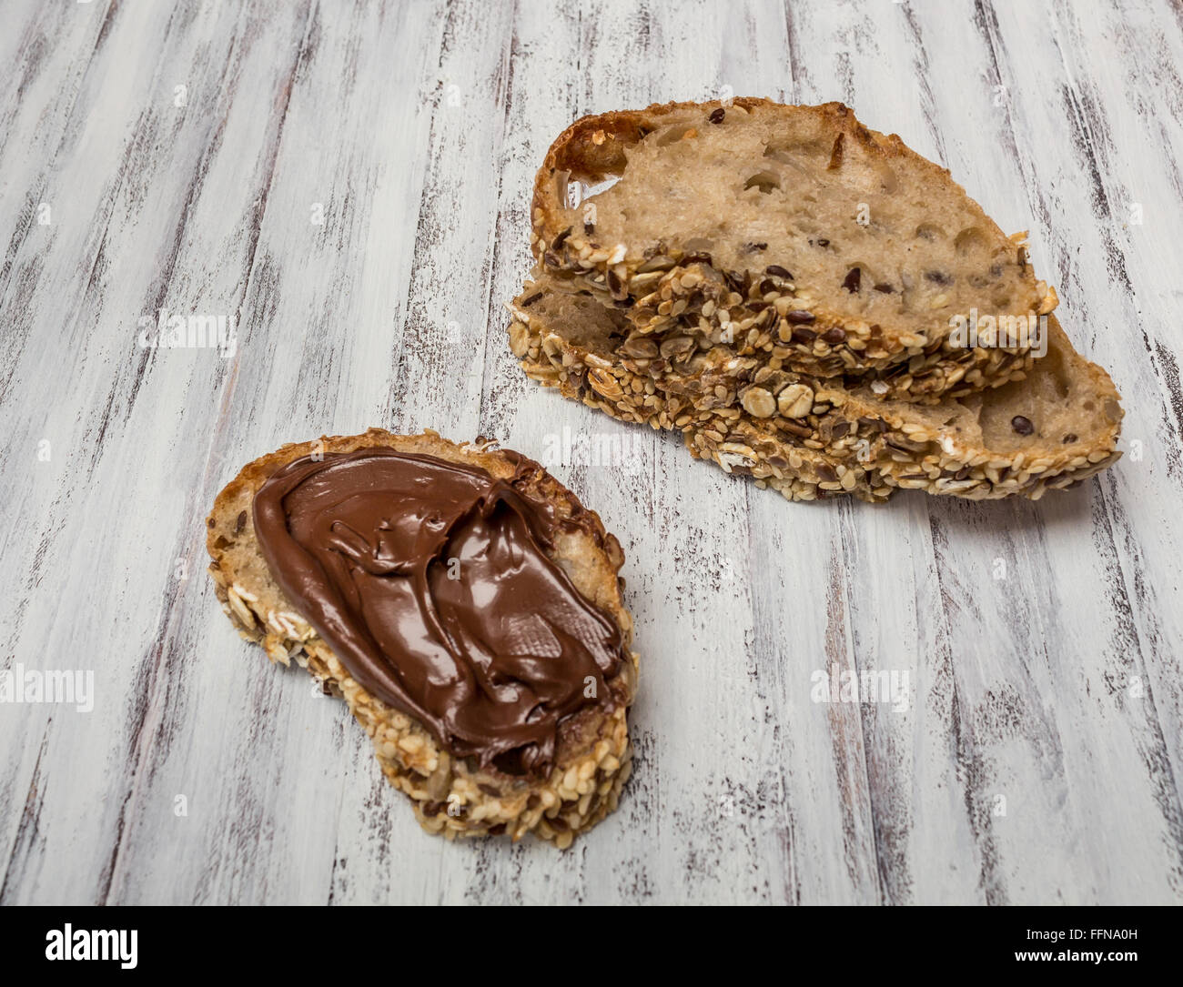 Chocolate hazelnut cream spread Stock Photo Alamy