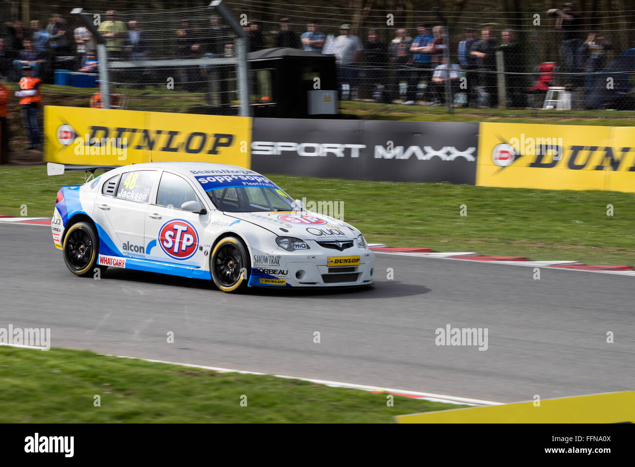 British Touring Car Championship Race March 2014 Stock Photo - Alamy