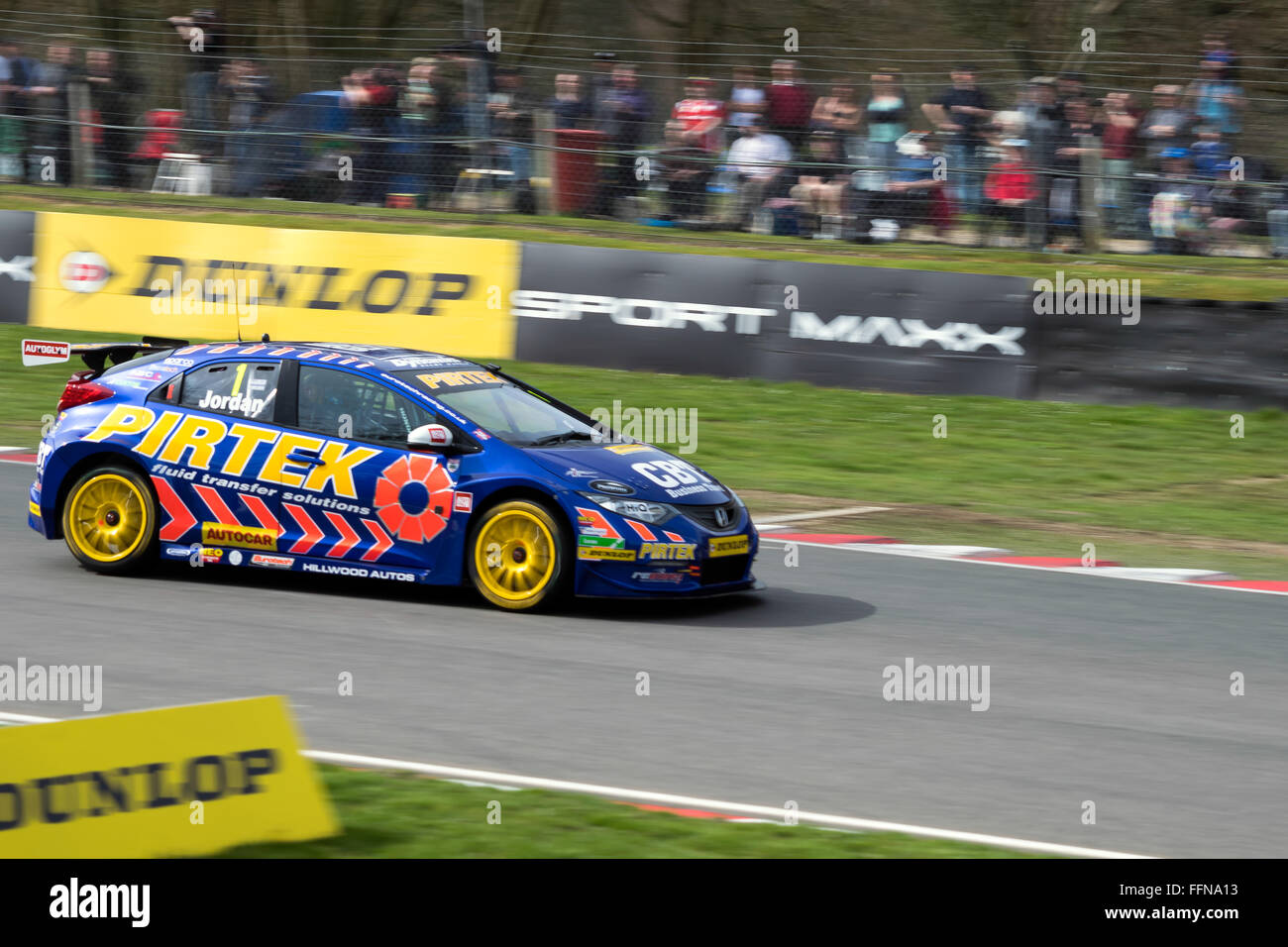 British Touring Car Championship Race March 2014 Stock Photo - Alamy