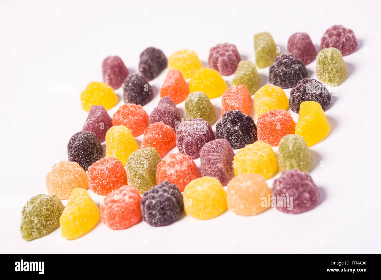 Fruit pastilles fruit pastels Stock Photo Alamy