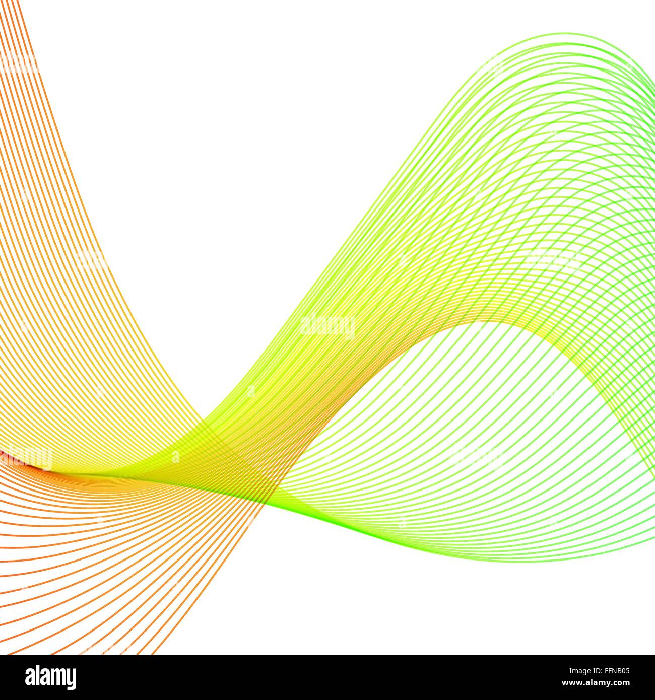 Color abstract wavy lines. Vector illustration Stock Vector Image & Art ...