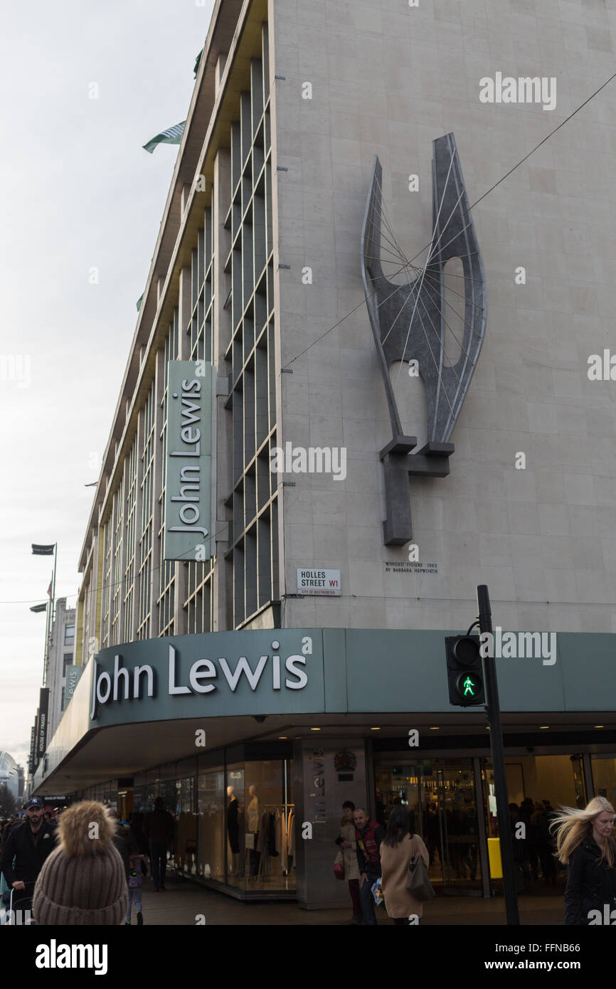 John Lewis, Oxford Street London Stock Photo Alamy