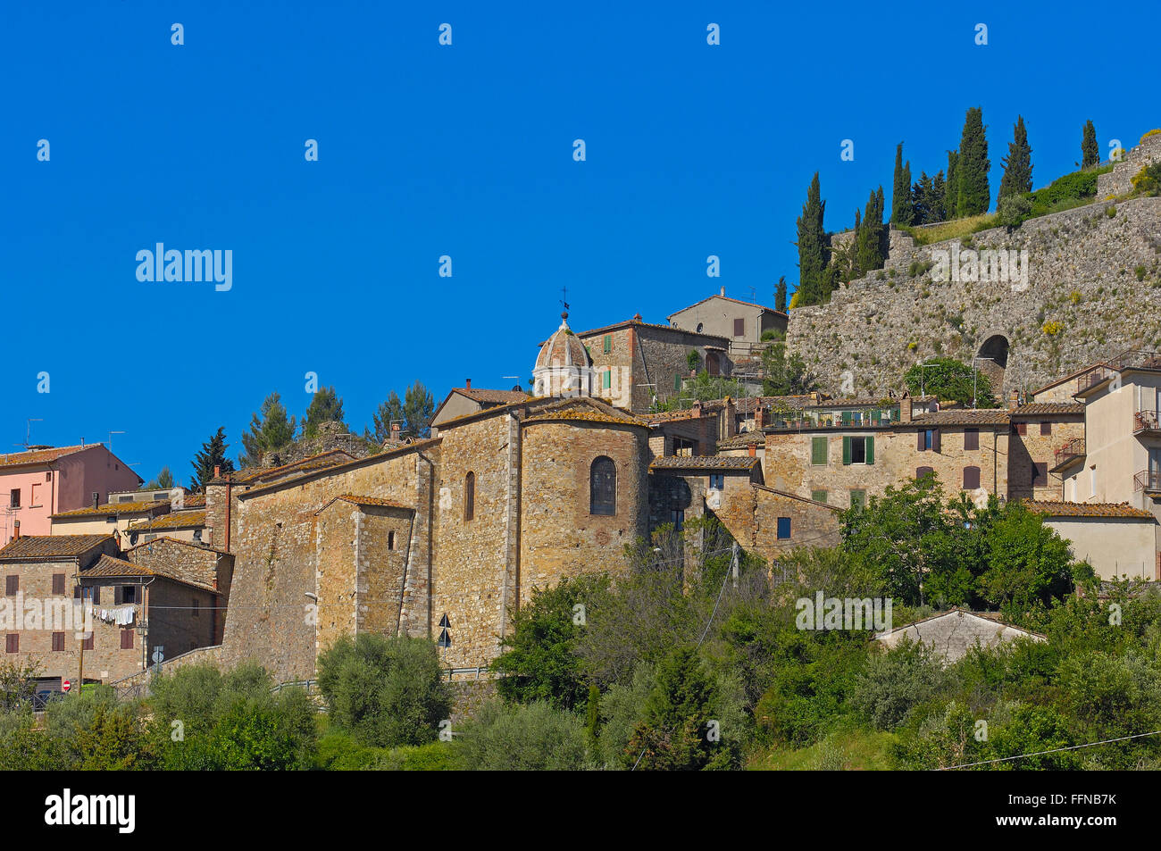 Castiglione d´Orcia, Val d'Orcia, Orcia Valley. UNESCO world heritage ...