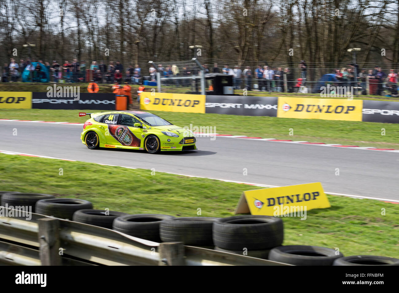 British Touring Car Championship Race March 2014 Stock Photo - Alamy