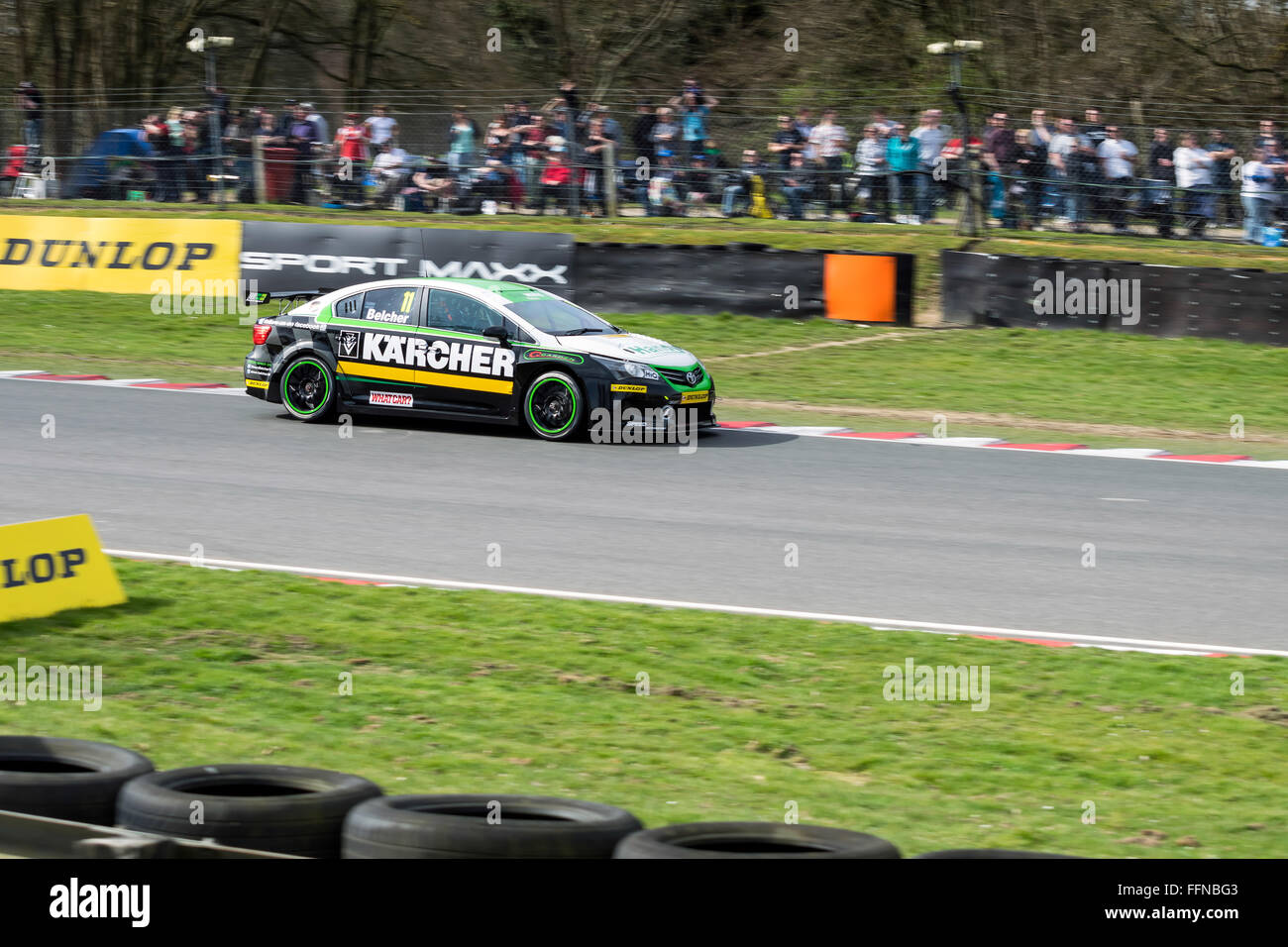 British Touring Car Championship Race March 2014 Stock Photo - Alamy