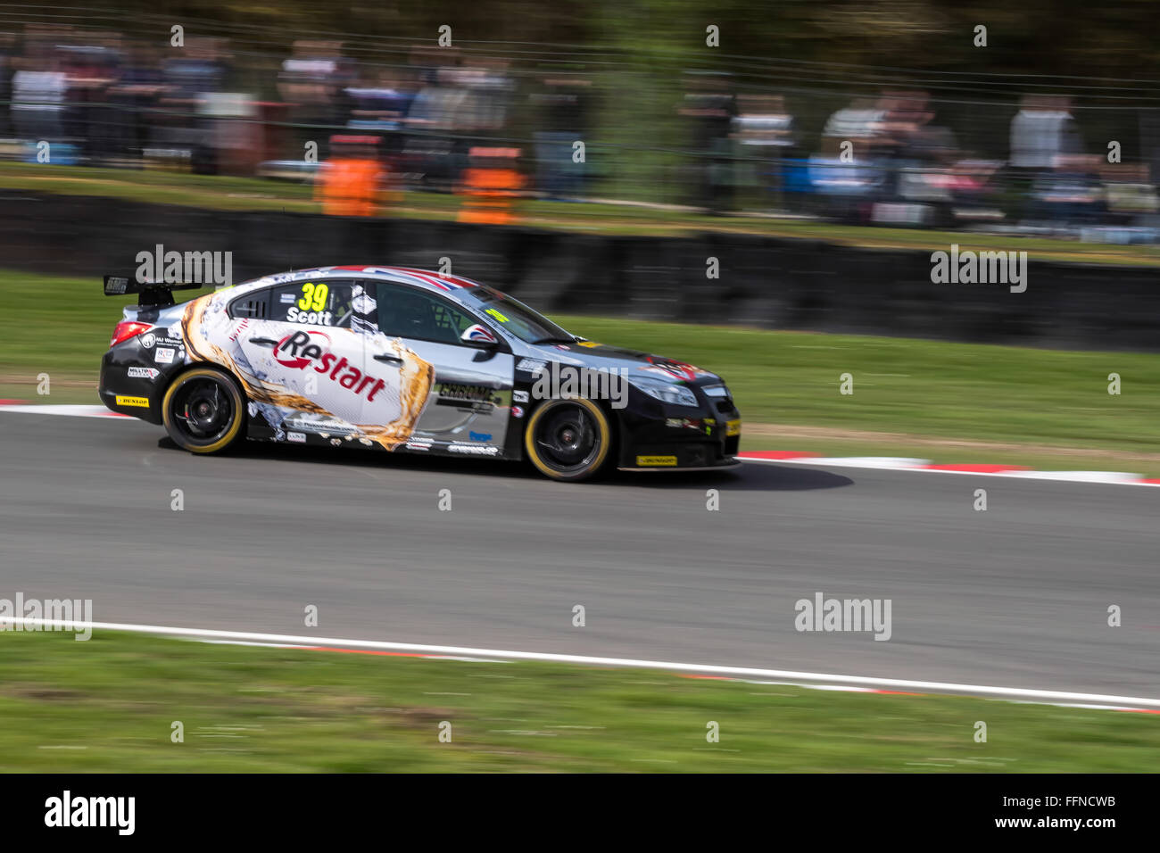 British Touring Car Championship Race March 2014 Stock Photo - Alamy