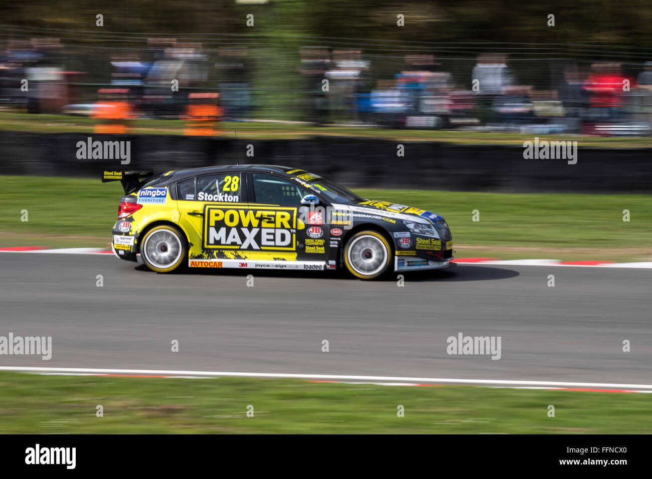 British Touring Car Championship Race March 2014 Stock Photo - Alamy