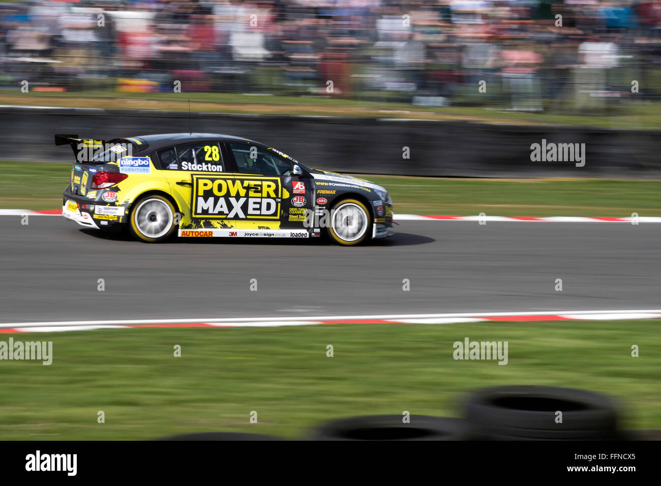 British Touring Car Championship Race March 2014 Stock Photo - Alamy