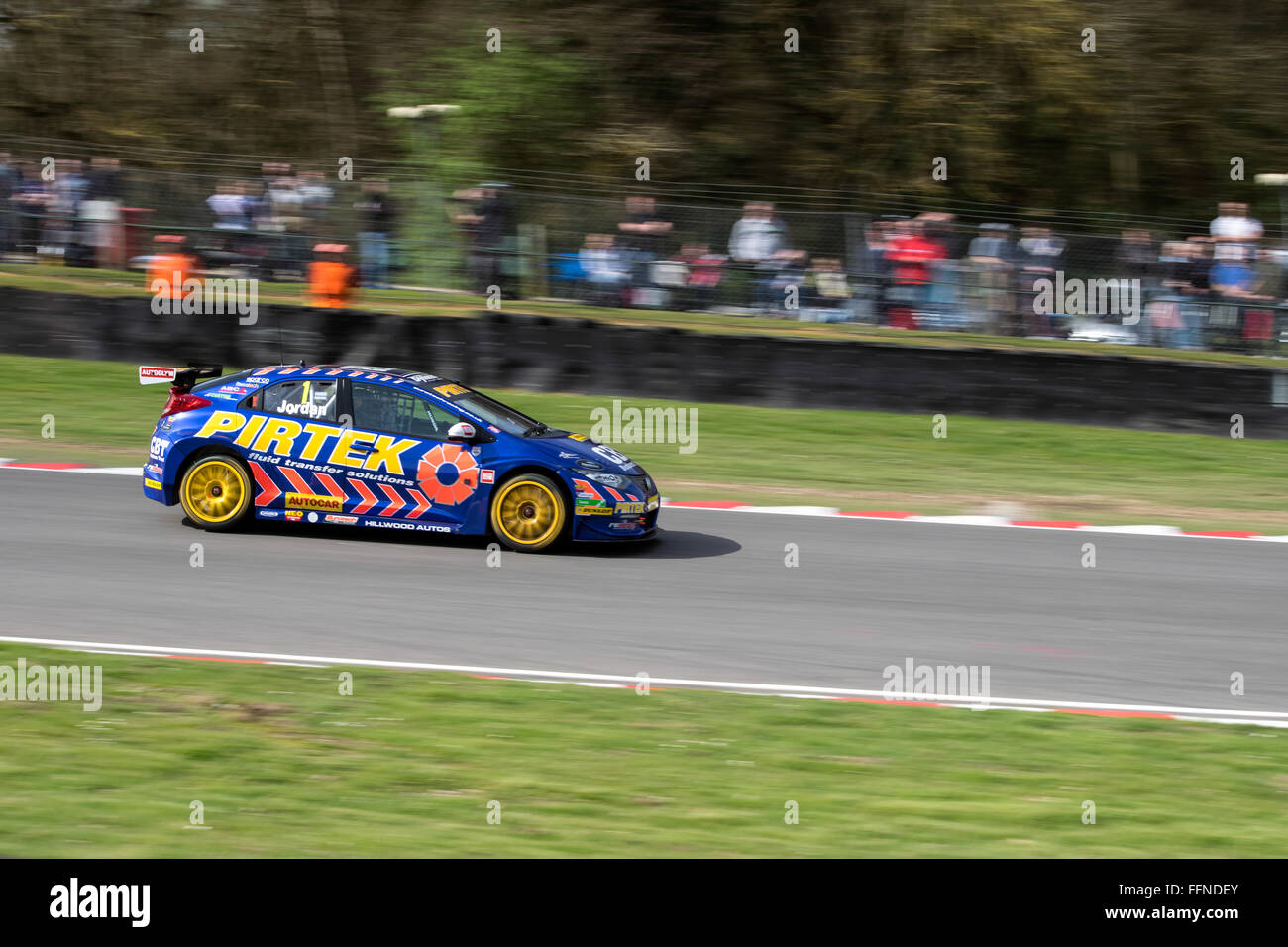 British Touring Car Championship Race March 2014 Stock Photo - Alamy