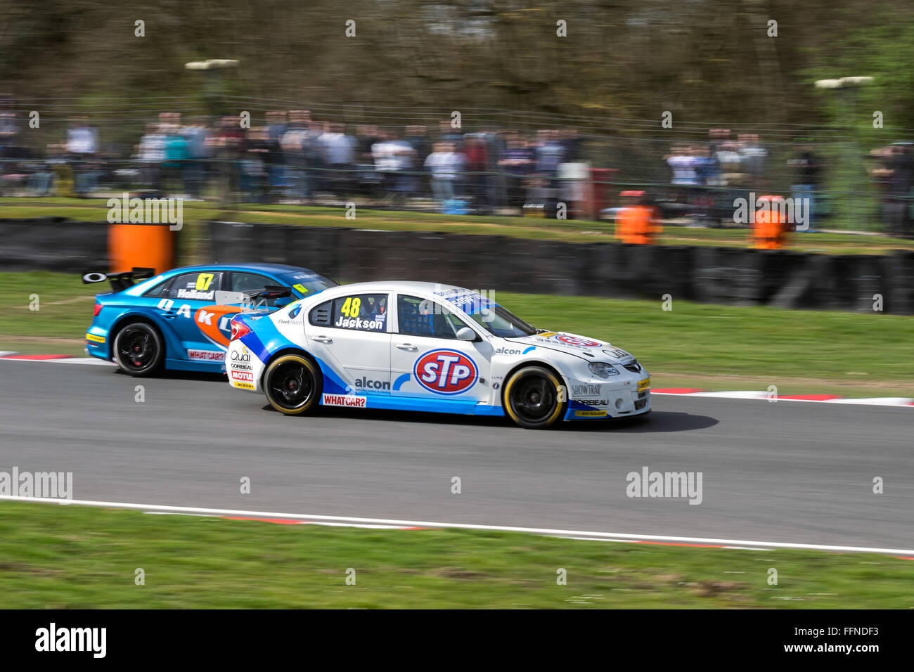 British Touring Car Championship Race March 2014 Stock Photo - Alamy