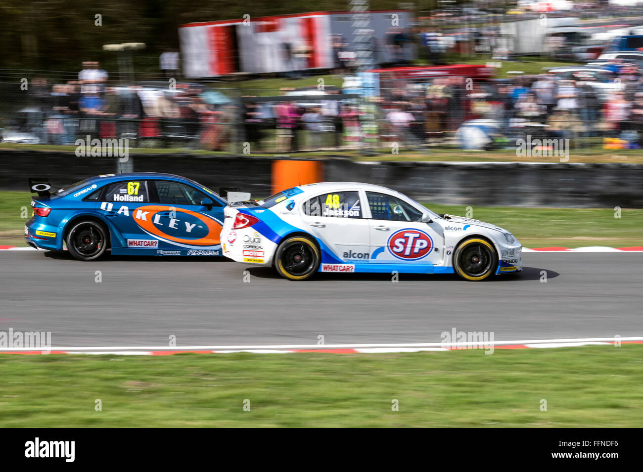 British Touring Car Championship Race March 2014 Stock Photo - Alamy
