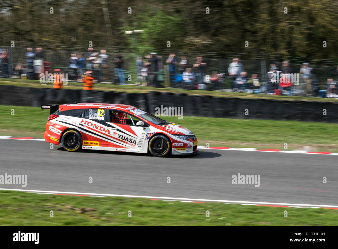 British Touring Car Championship Race March 2014 Stock Photo - Alamy