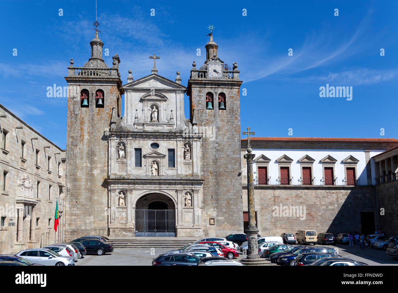 Cathedral in Viseu, Portugal Stock Photo