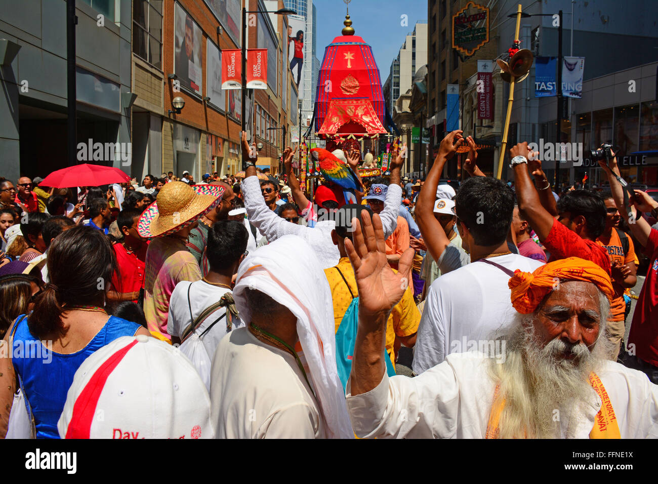 East Indian festival, Toronto, Canada Stock Photo