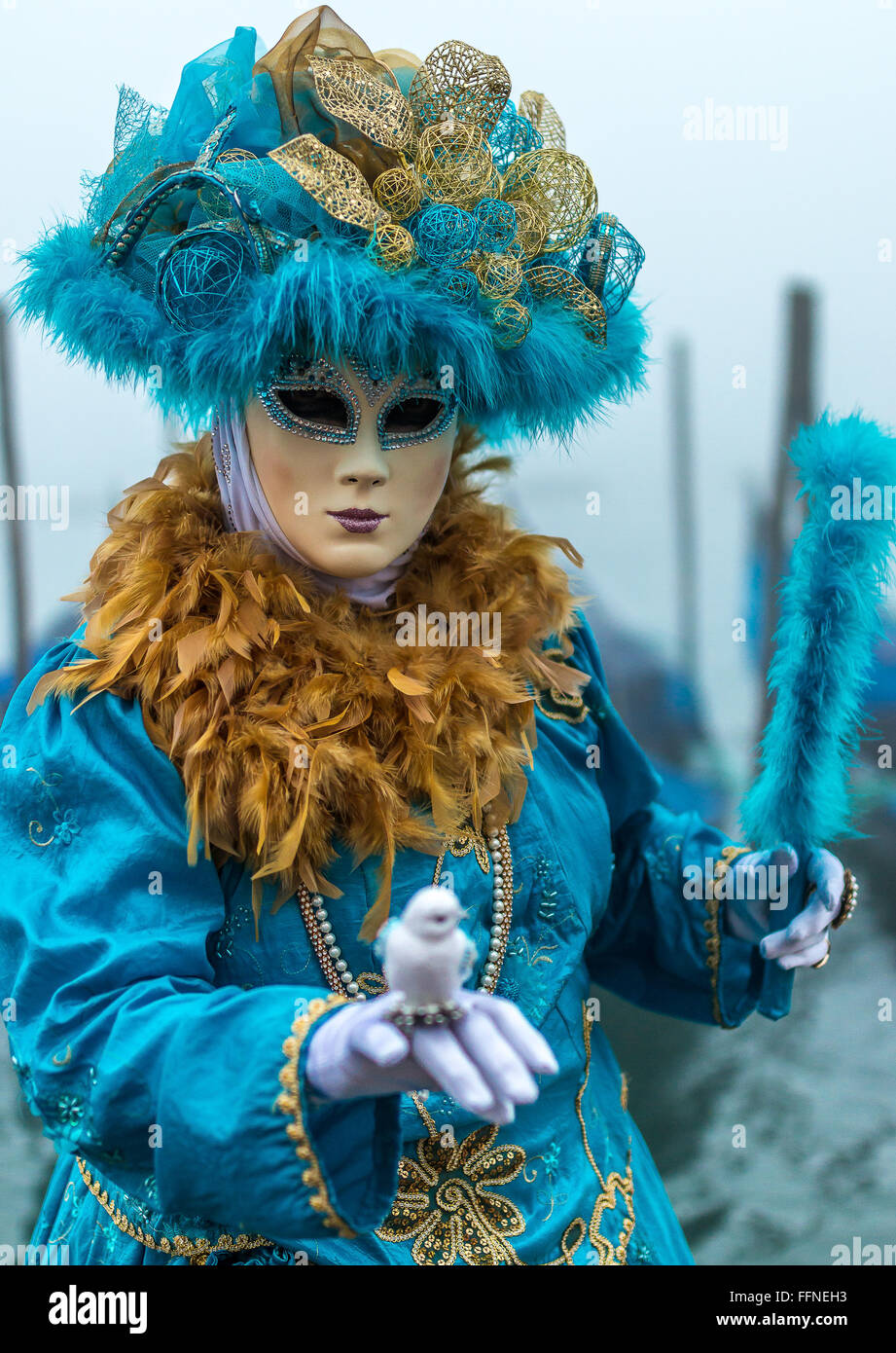 Venice carnival costume and mask Stock Photo - Alamy