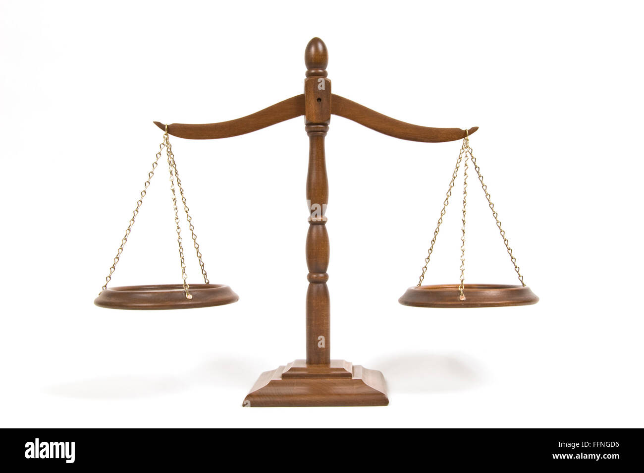 Scales of Justice Stock Photo