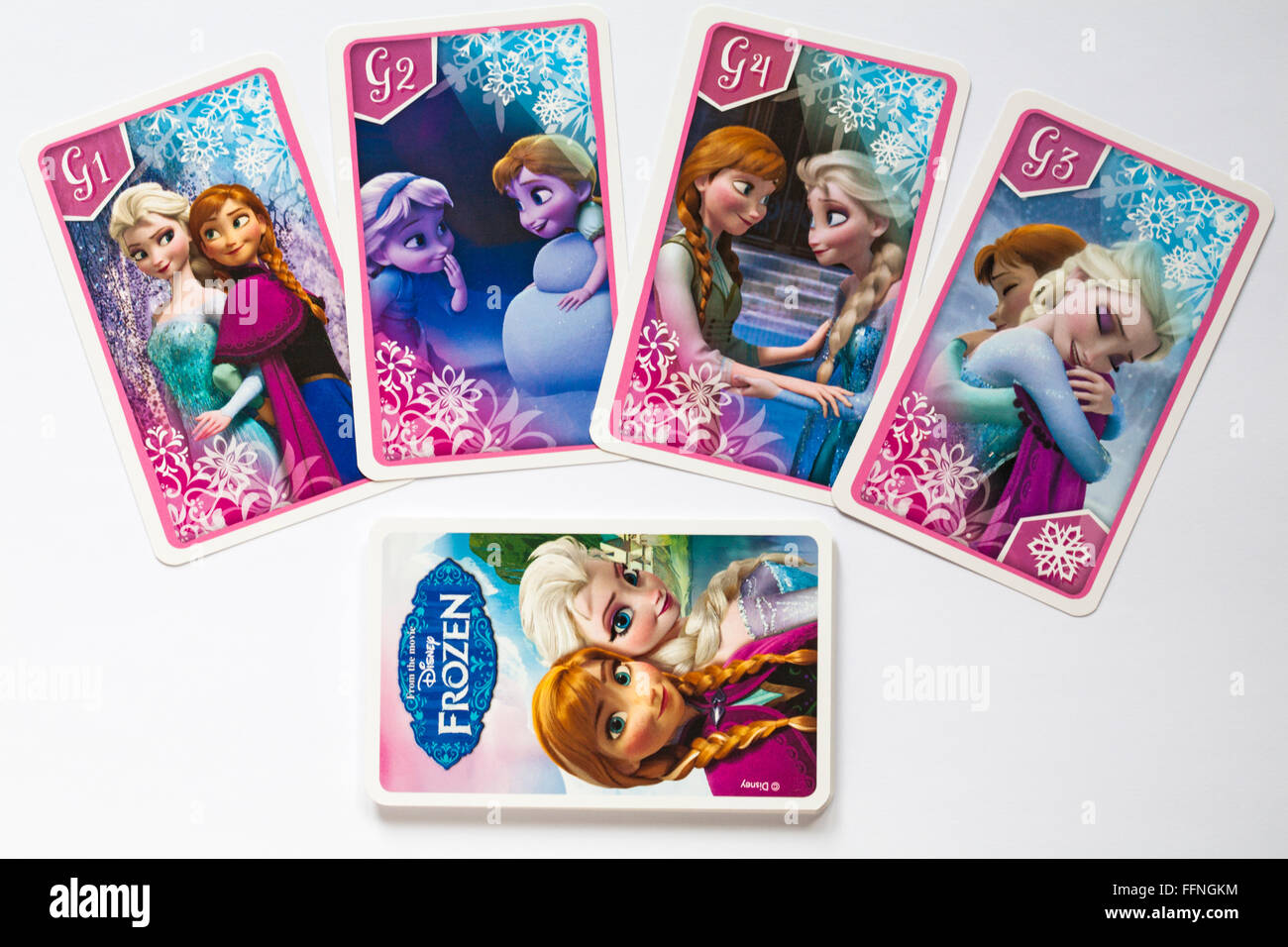 Disney Frozen Happy Families Childrens Card Game 