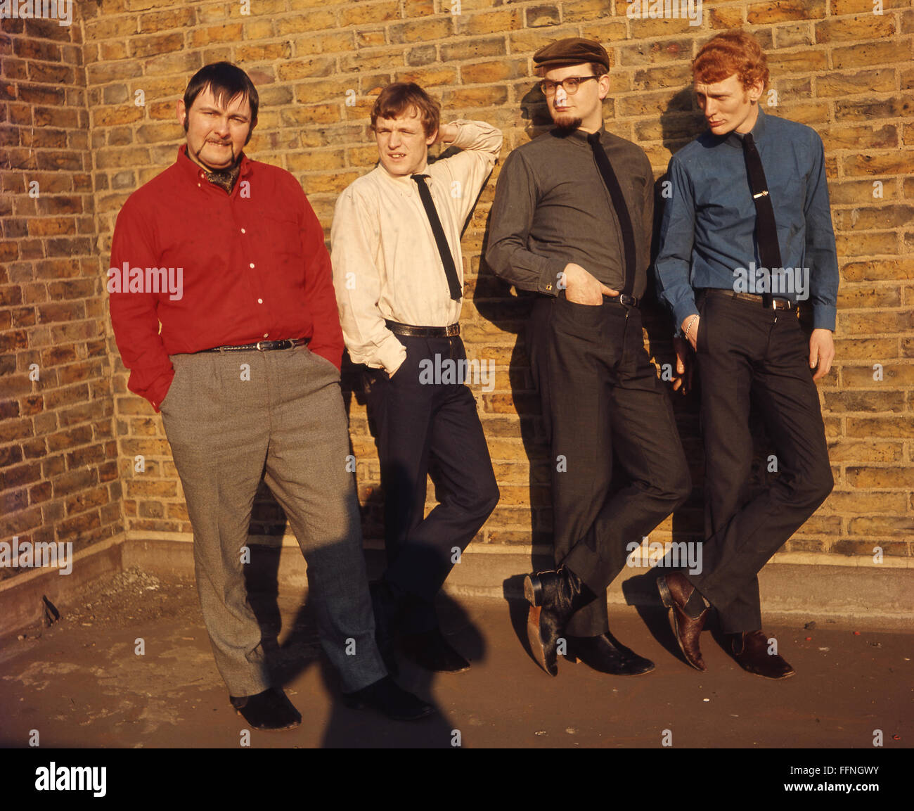 GRAHAM BOND ORGANISATION UK rock group on 17 March 1965. From left