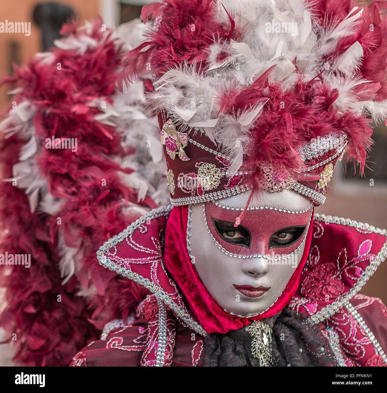 Venice carnival model hi-res stock photography and images - Alamy