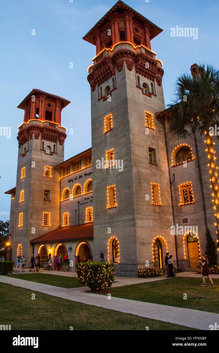 St. Augustine's traditional "Nights of Lights" holiday lighting display