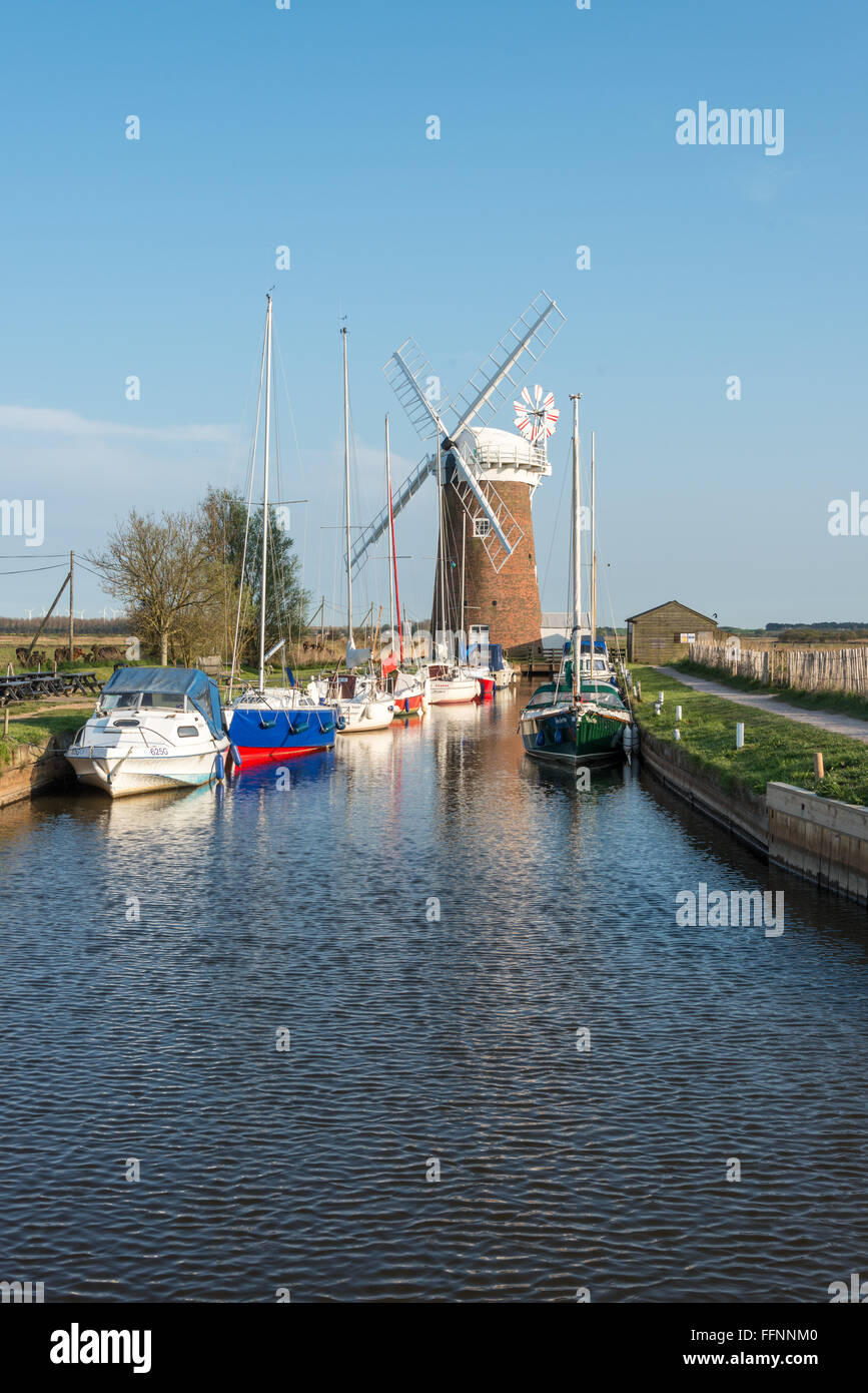 Horsey Windpump, Horsey, Norfolk Broads Stock Photo - Alamy