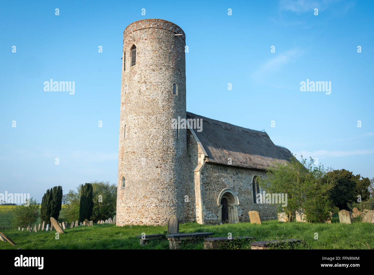 St. Margaret's Church, Hales, Norfolk Stock Photo Alamy