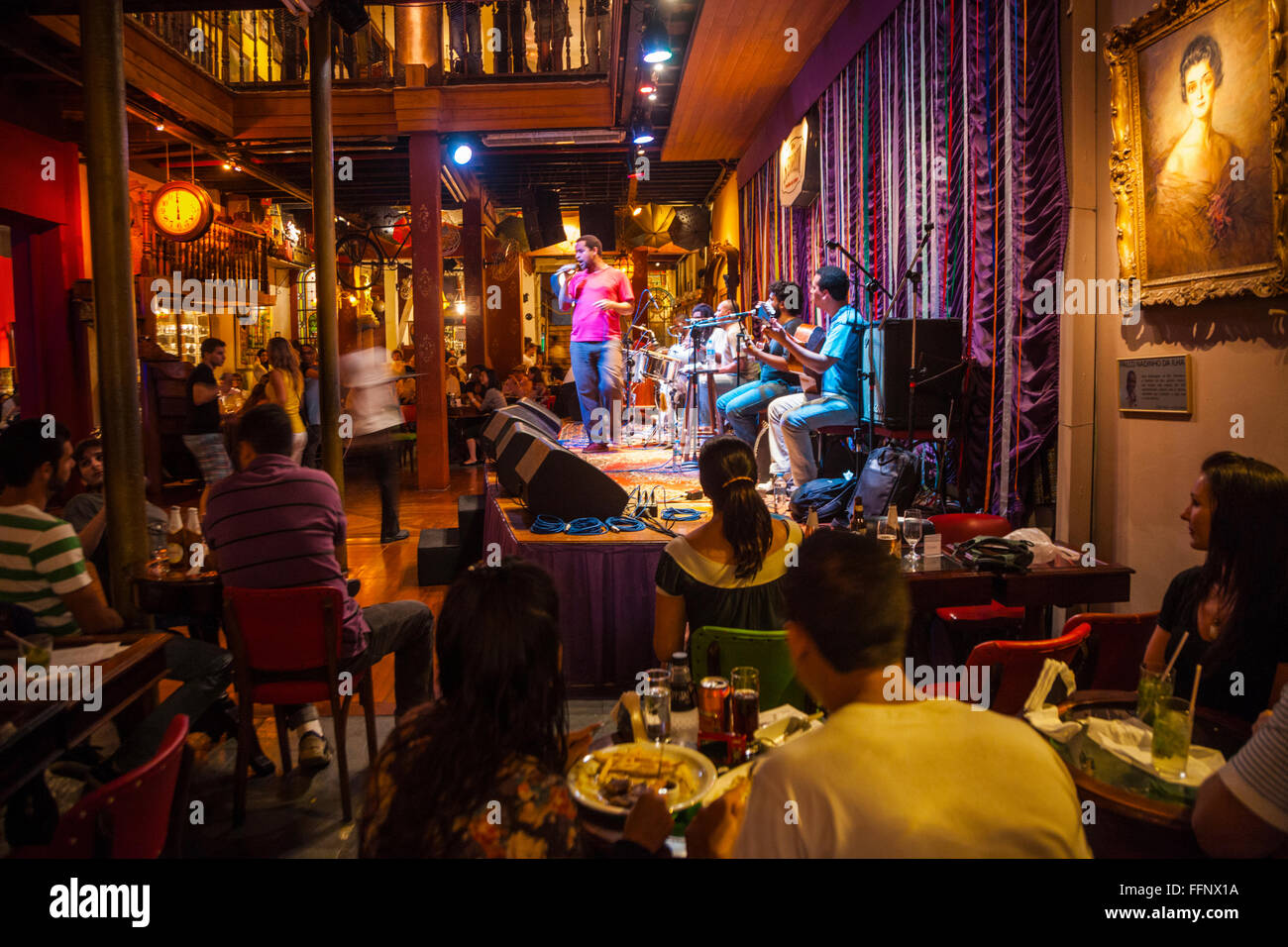Rio Escenarium. Restaurant , the best live music and Samba. Lapa