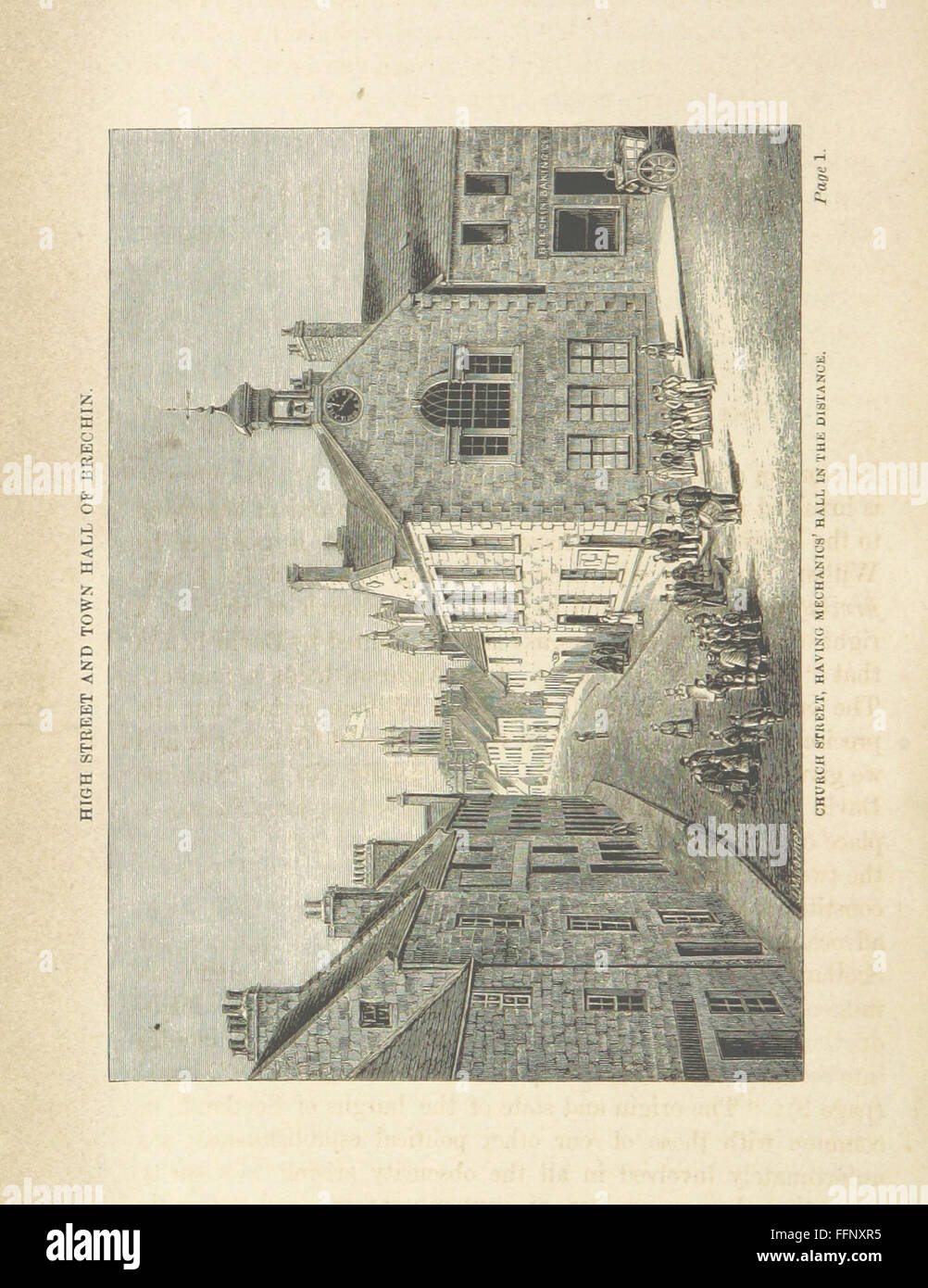 4 of 'The History of Brechin to 1864 Second edition' Stock Photo